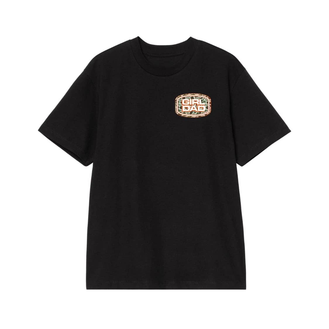 Girl Dad Camouflage Pattern T-Shirt