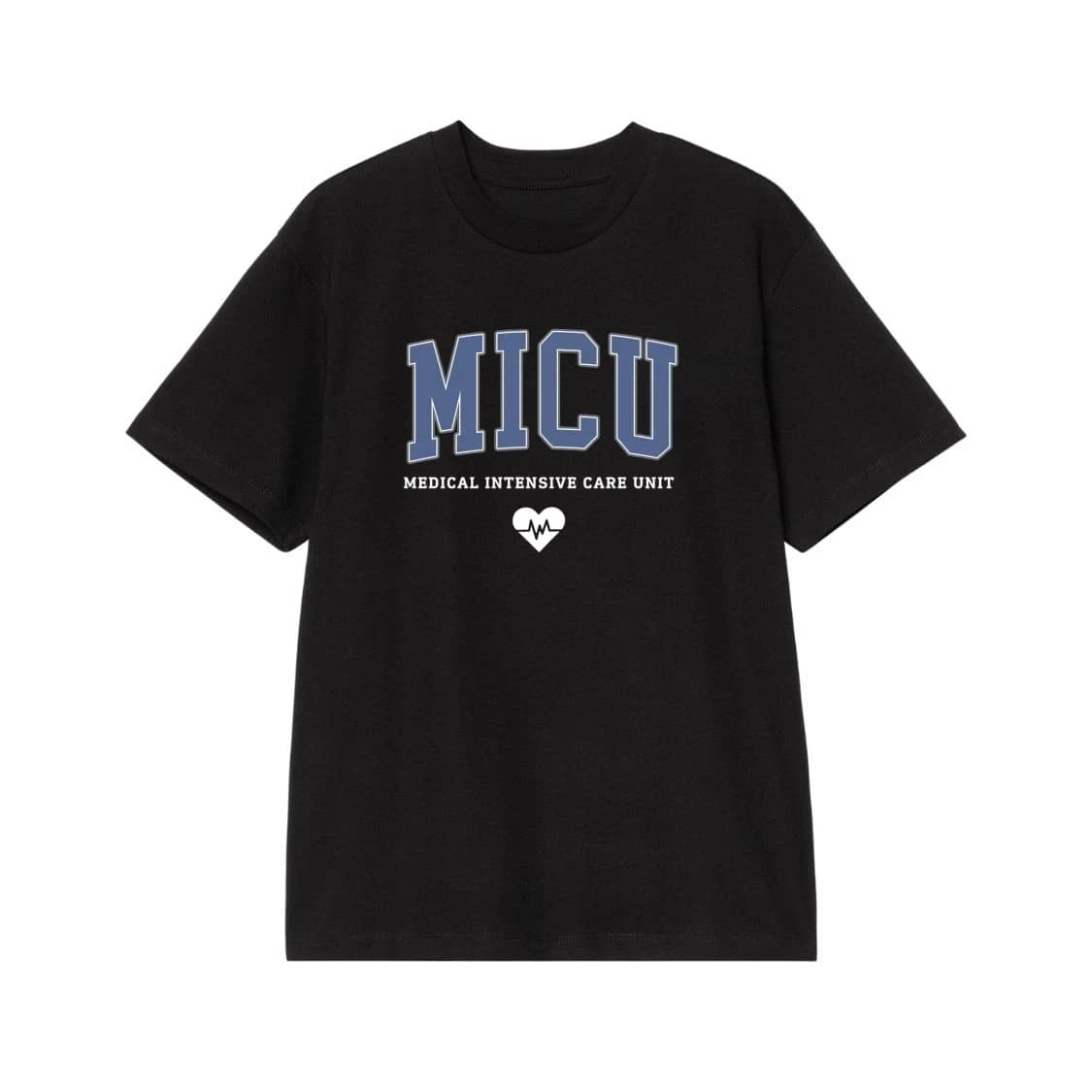 Micu Medical Intensive Care Unit Collegiate Style T-Shirt