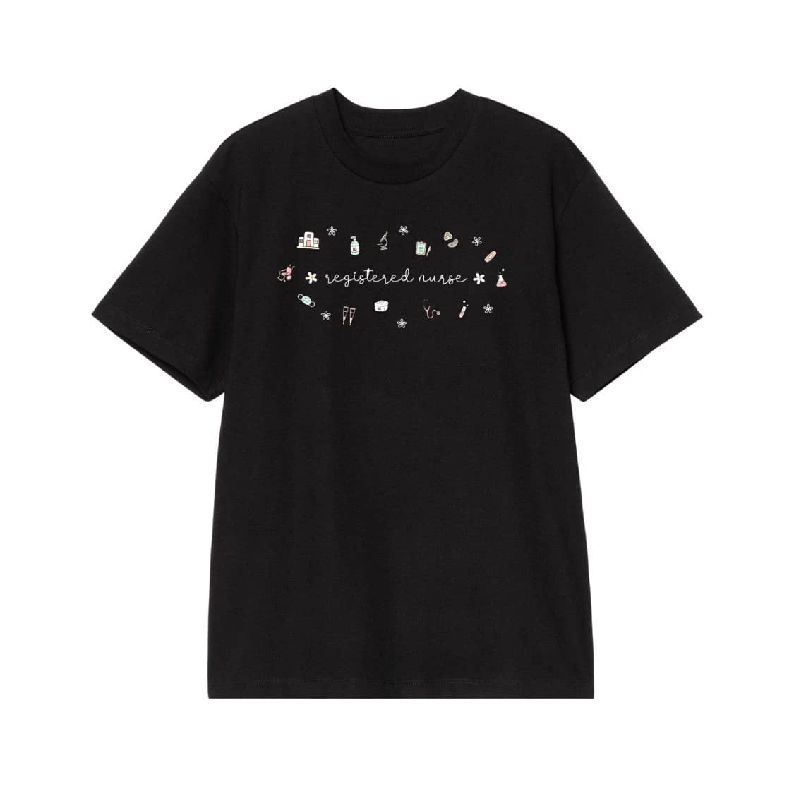 Registered Nurse Cute Medical Doodles T-Shirt