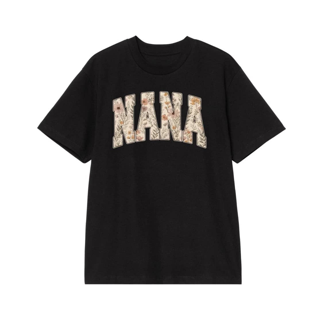 Mama Floral Varsity Lettering Shirt For Mother'S Day