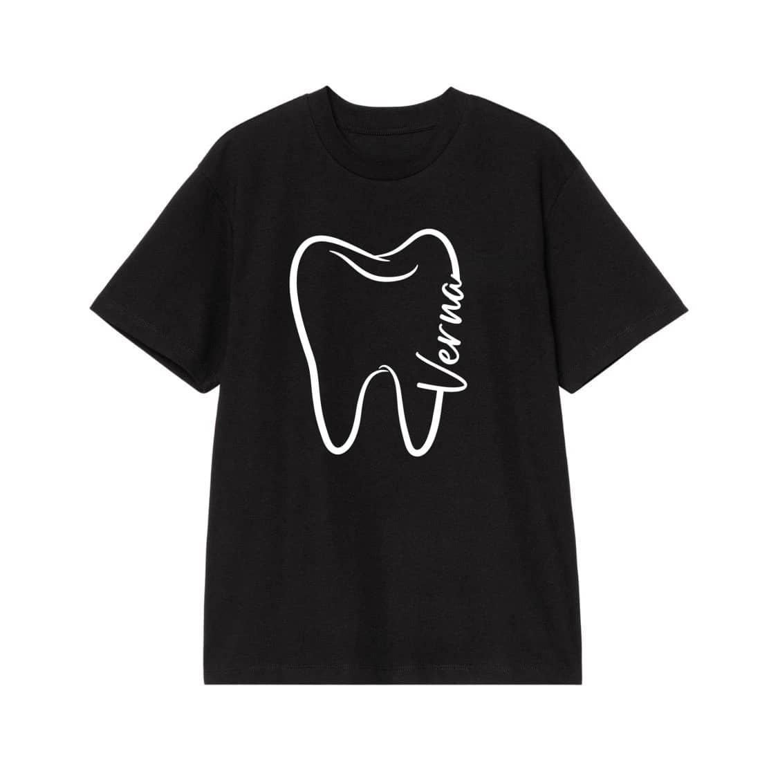 Personalized Dental Tooth Outline With Name Verna