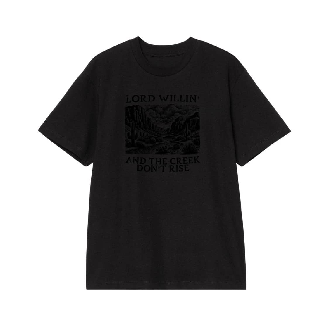 Lord Willin' Western Desert Canyon Graphic T-Shirt
