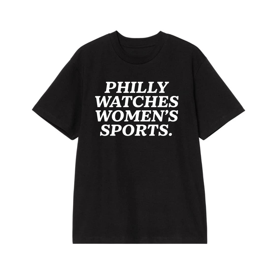 Philly Watches Women'S Sports Text T-Shirt