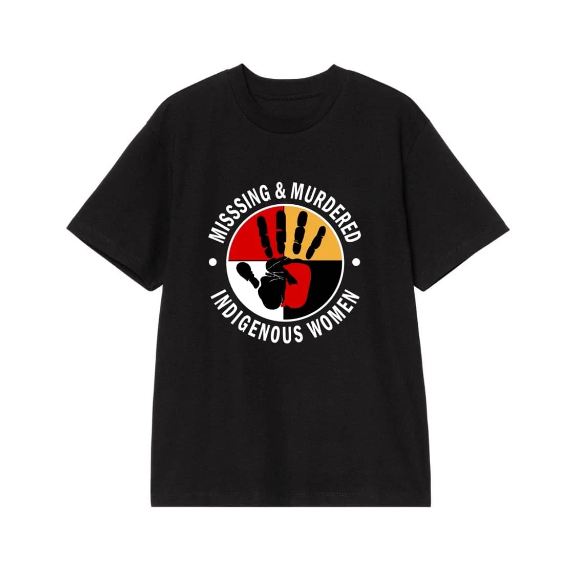 Misssing & Murdered Indigenous Women Mmiw Handprint Medicine Wheel