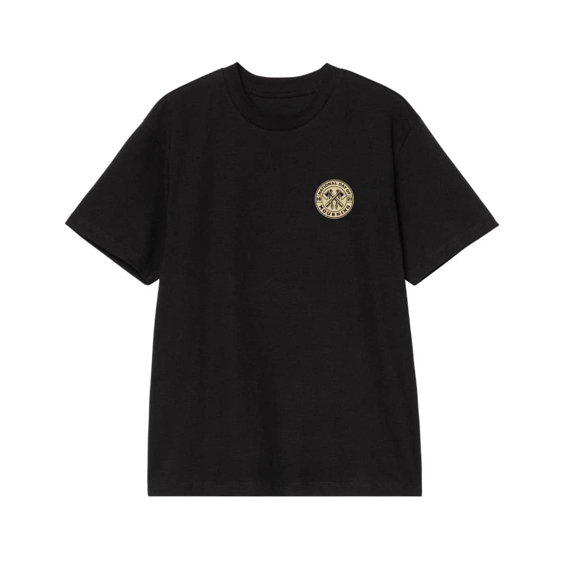 National Day Of Mourning 1621 Crossed Tomahawks T-Shirt
