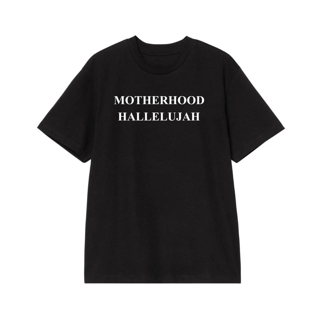 Motherhood Hallelujah Camouflage Print T-Shirt