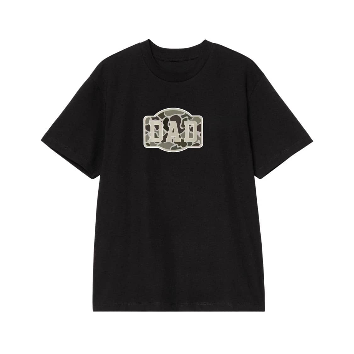 Dad Old School Camo Hunting T-Shirt