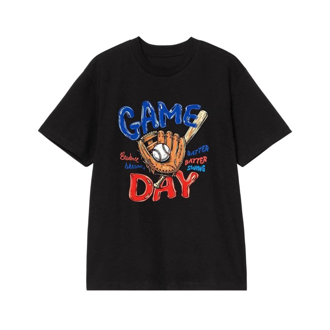 Game Day Baseball Season Graphic T-Shirt