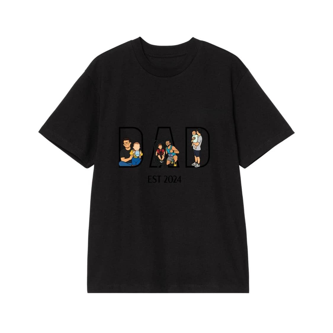 Father And Son Moments Dad Life Illustration