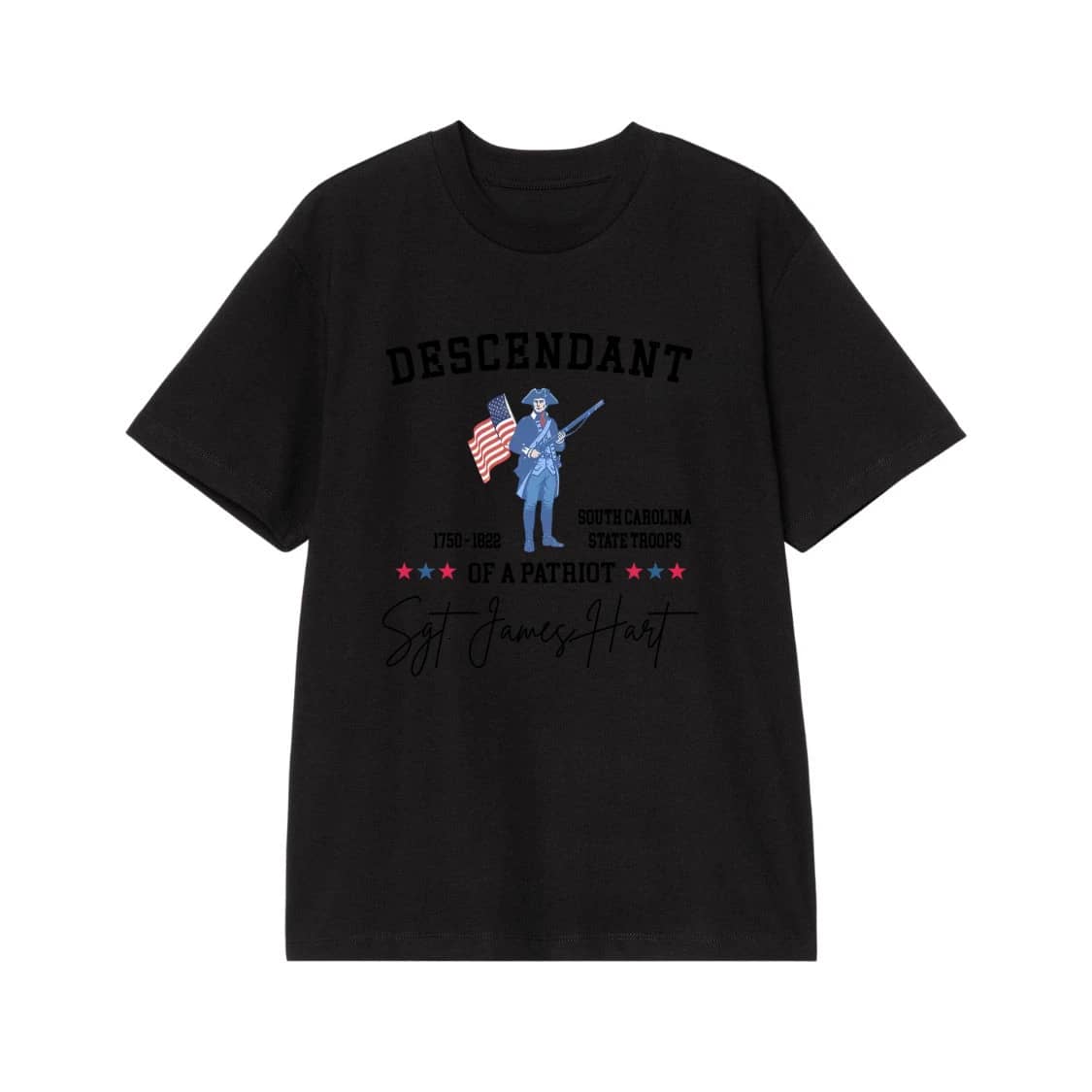 Descendant Of A Patriot South Carolina State Troops T-Shirt