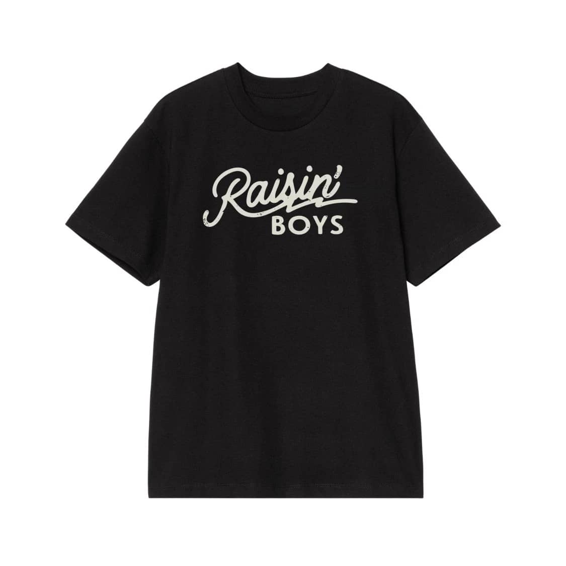 Raisin' Boys Mom Life Typography T-Shirt