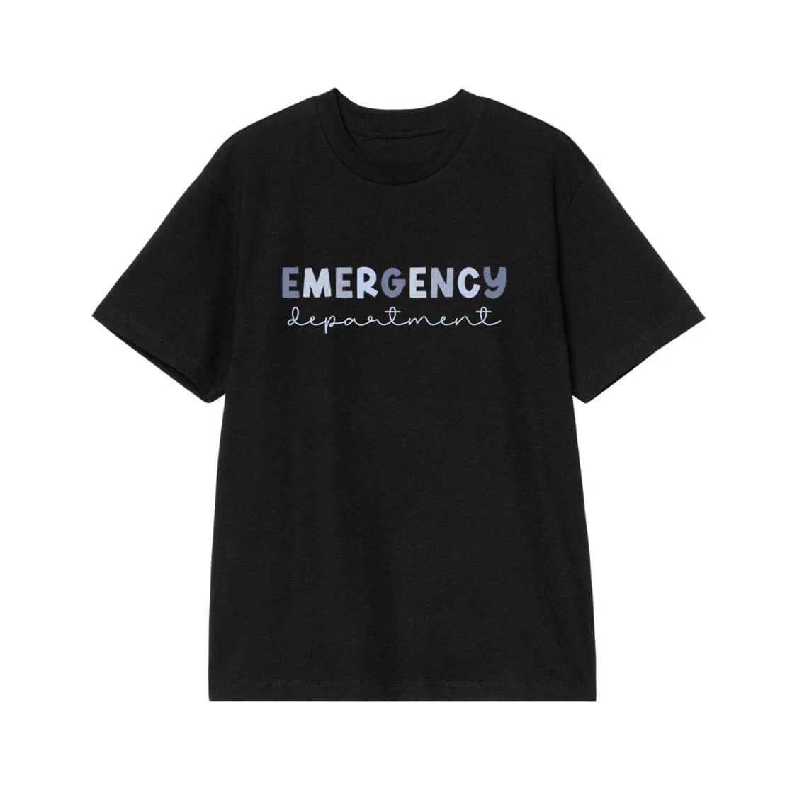 Emergency Department Mixed Font Design