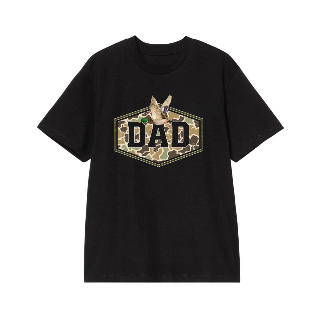 Duck Hunting Dad Camouflage T-Shirt