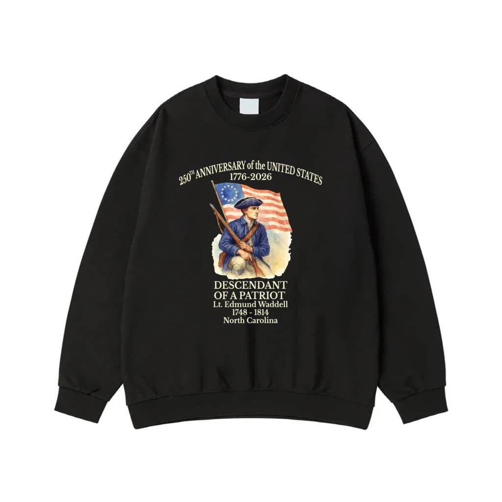 250th Anniversary Of The United States Descendant Of A Patriot T-Shirt