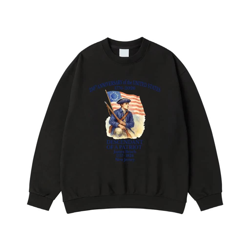 250th Anniversary Of The United States Descendant Of A Patriot T-Shirt