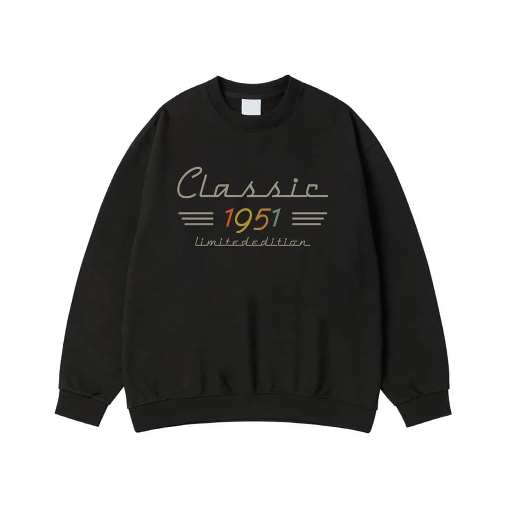 Classic 1951 Limited Edition Retro Style Birthday T-Shirt