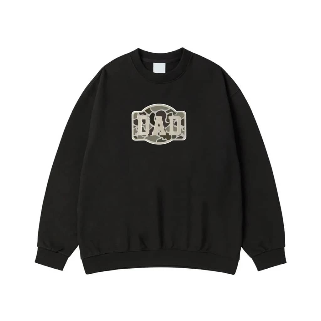 Dad Old School Camo Hunting T-Shirt