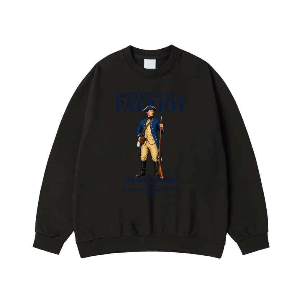 Descendant Of A Patriot Revolutionary War Soldier 1776 T-Shirt