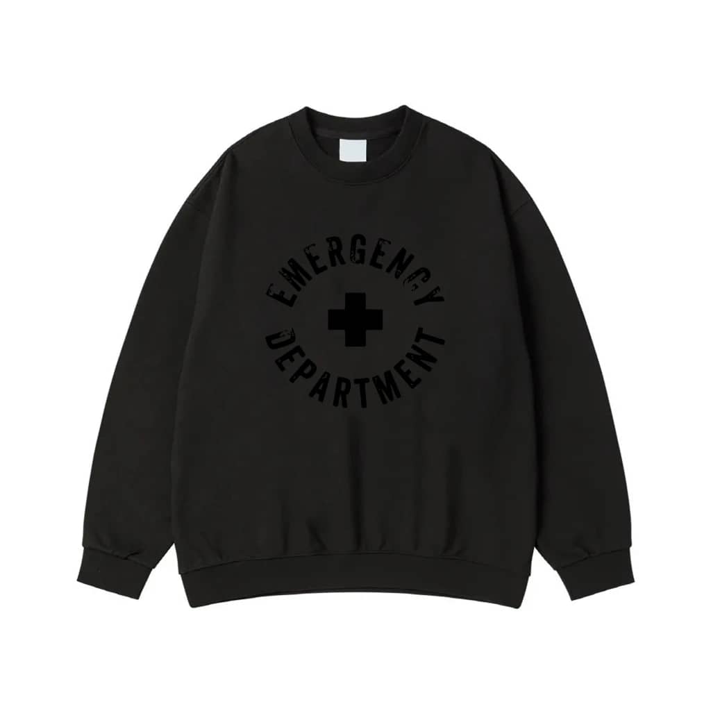 Emergency Department Distressed Circle Logo T-Shirt