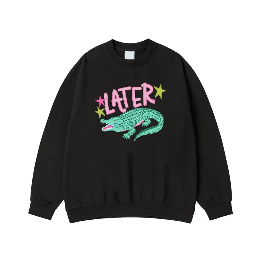Later Gator After A While Crocodile Funny Saying T-Shirt