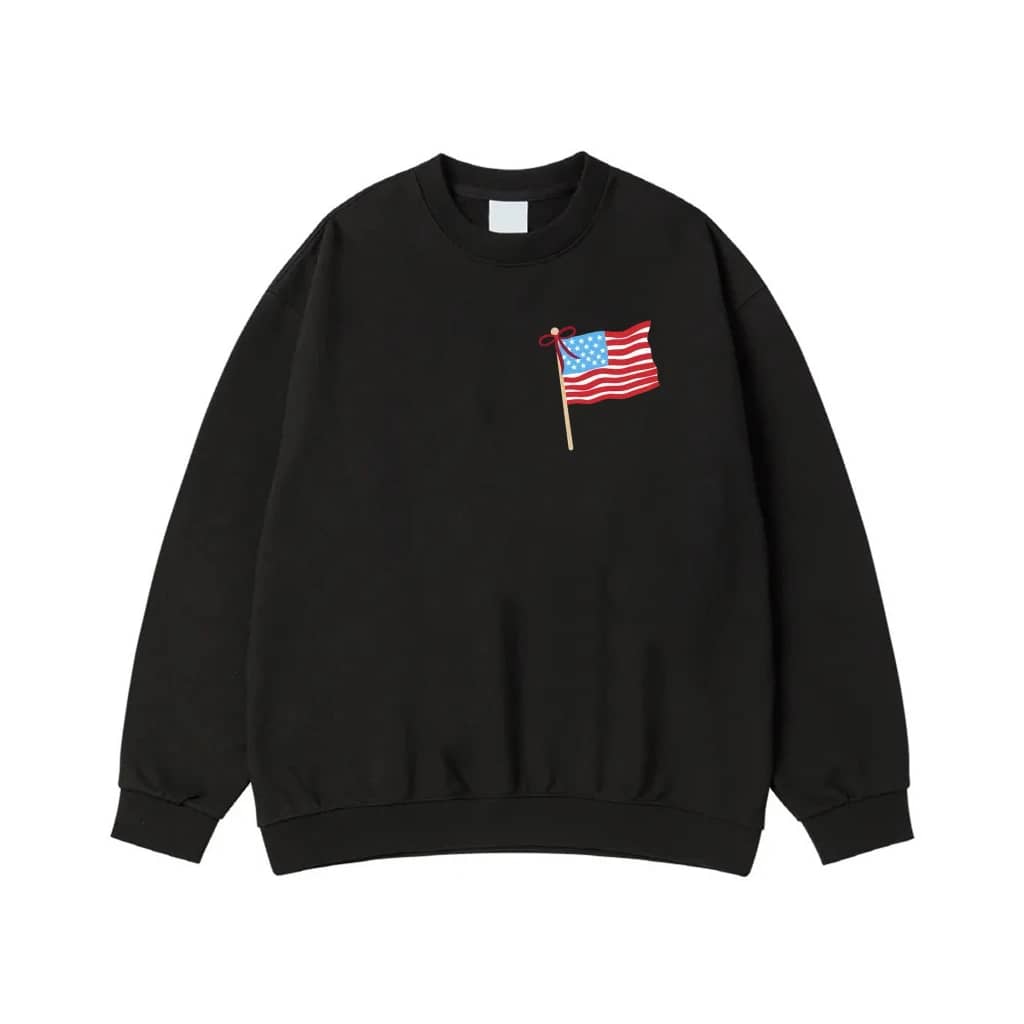 Loves Jesus And America Too Patriotic Christian T-Shirt