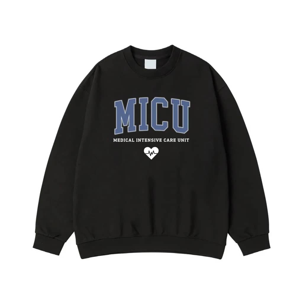 Micu Medical Intensive Care Unit Collegiate Style T-Shirt