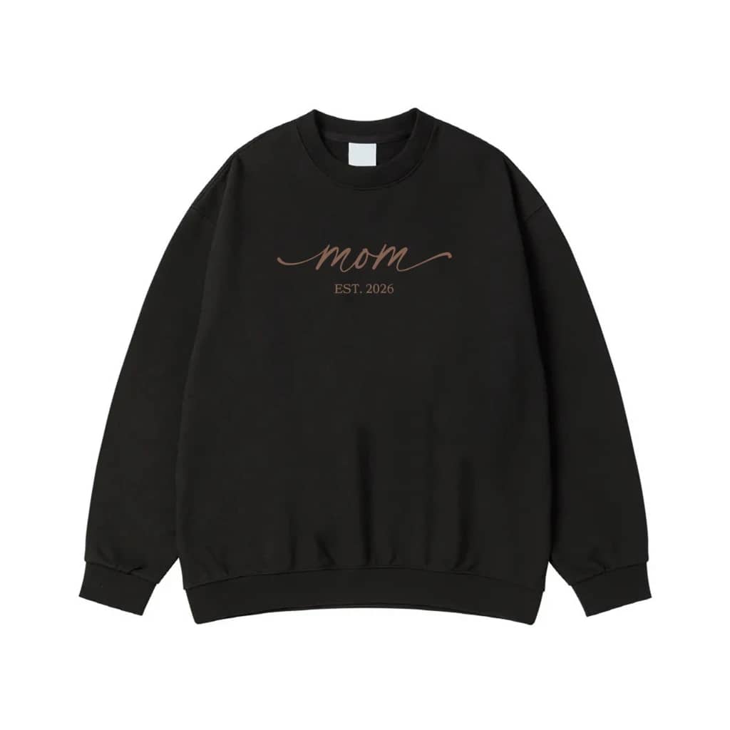 Mom And Dad Est. 2026 Matching Parent T-Shirts