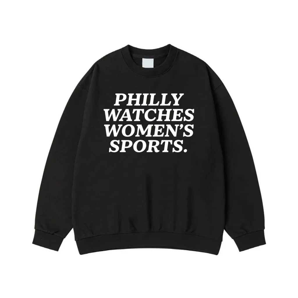 Philly Watches Women'S Sports Text T-Shirt