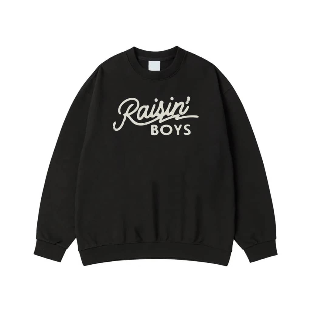 Raisin' Boys Mom Life Typography T-Shirt