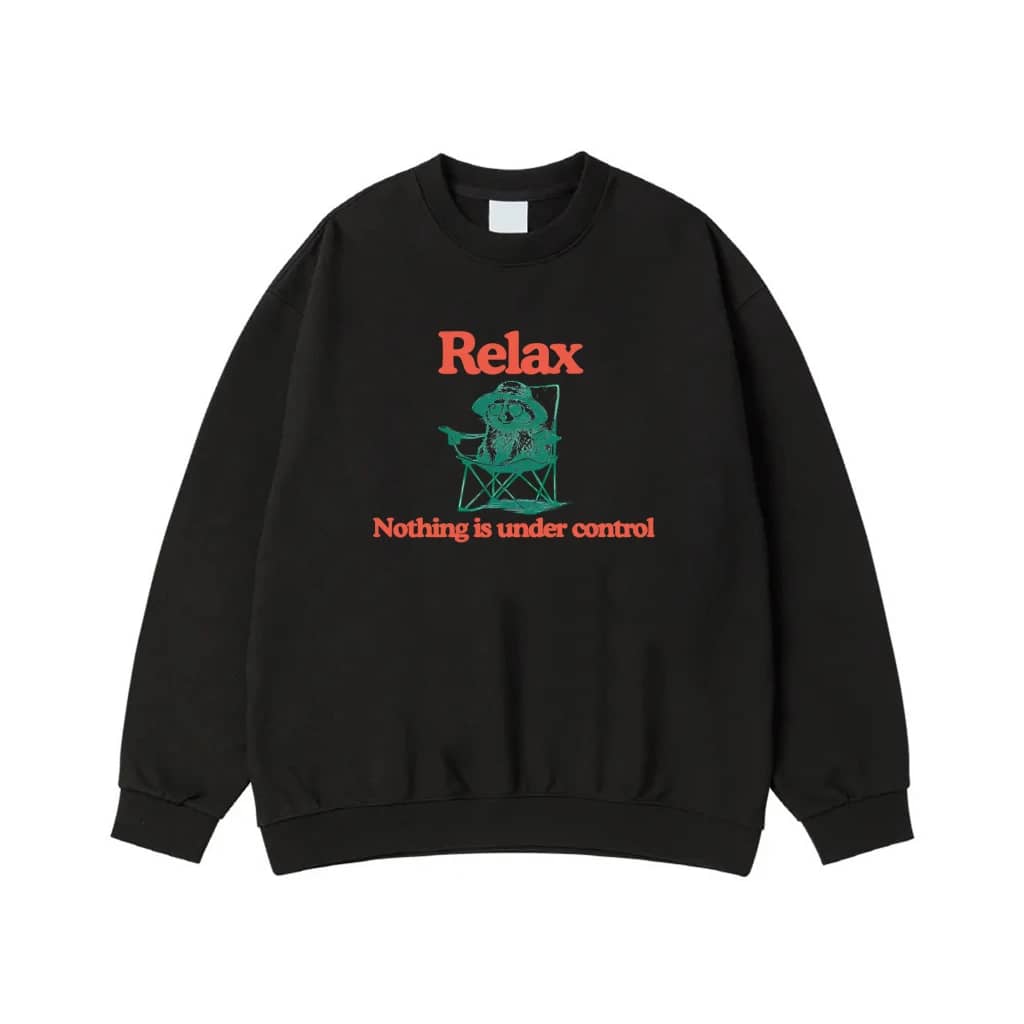 Relax Nothing Is Under Control Funny Raccoon T-Shirt