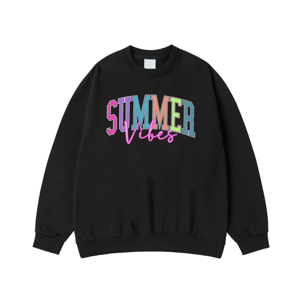 Summer Vibes Colorful Retro Style T-Shirt