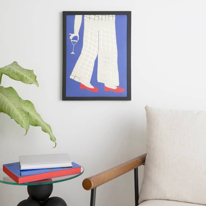 Happy Hour - Limited Edition Foil Art Print