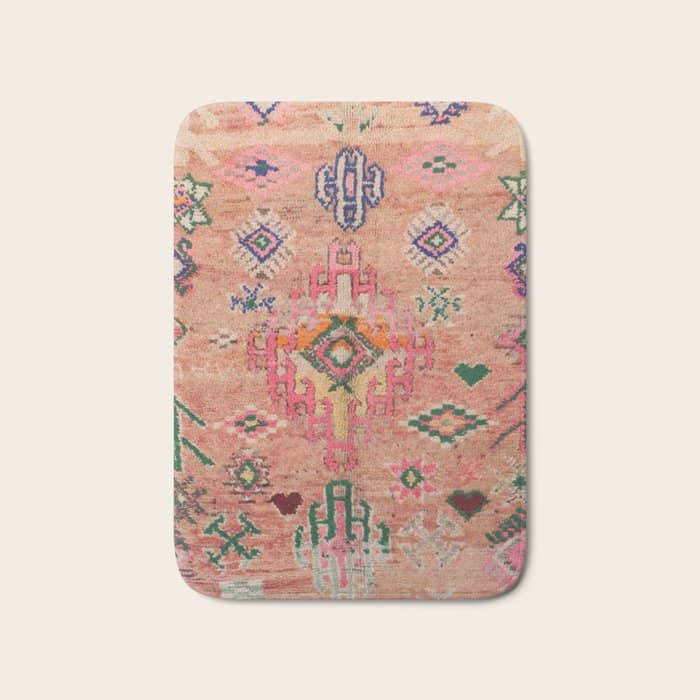 Moroccan Berber Traditional Carpet Bath Mat