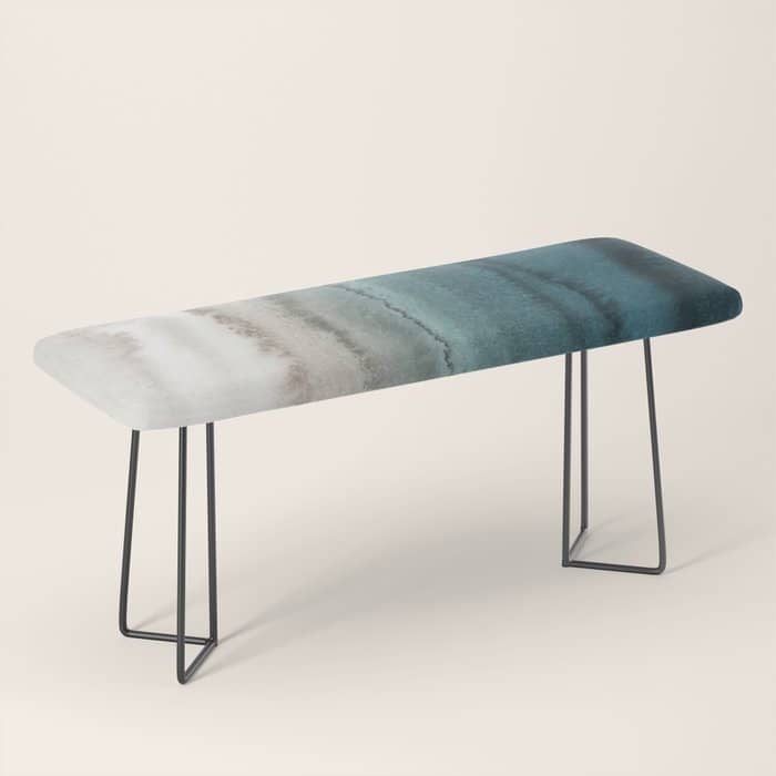 Within The Tides - Crashing Waves Teal Bench