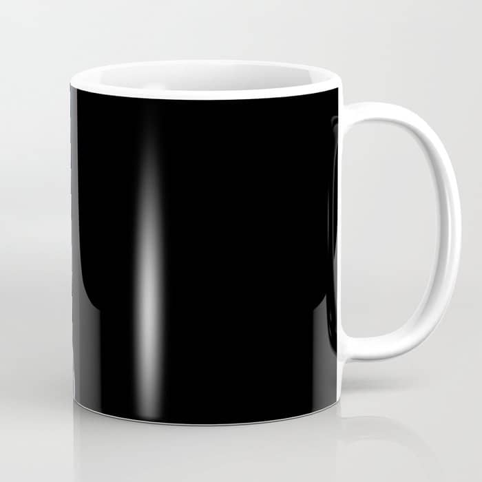 Waves On A Black Sand Beach In Iceland - Minimalist Landscape Photography Coffee Mug
