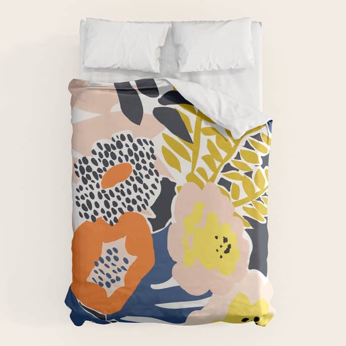 More Design For A Happy Life - High Duvet Cover