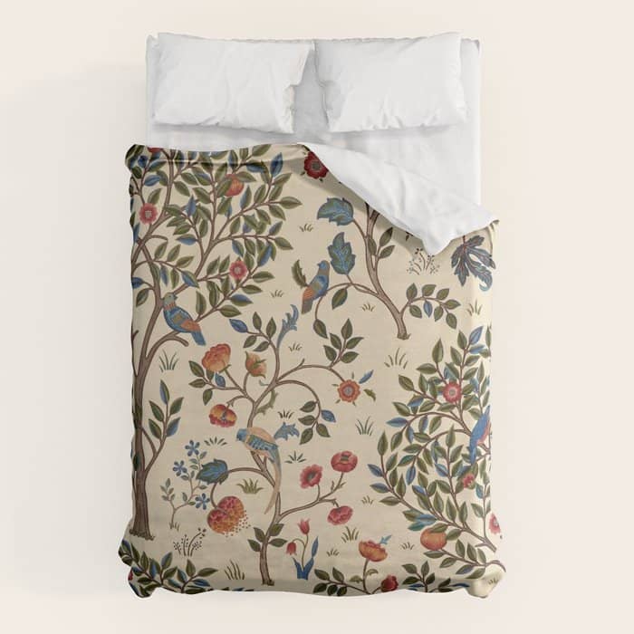 William Morris "Kelmscott Tree" 1. Duvet Cover