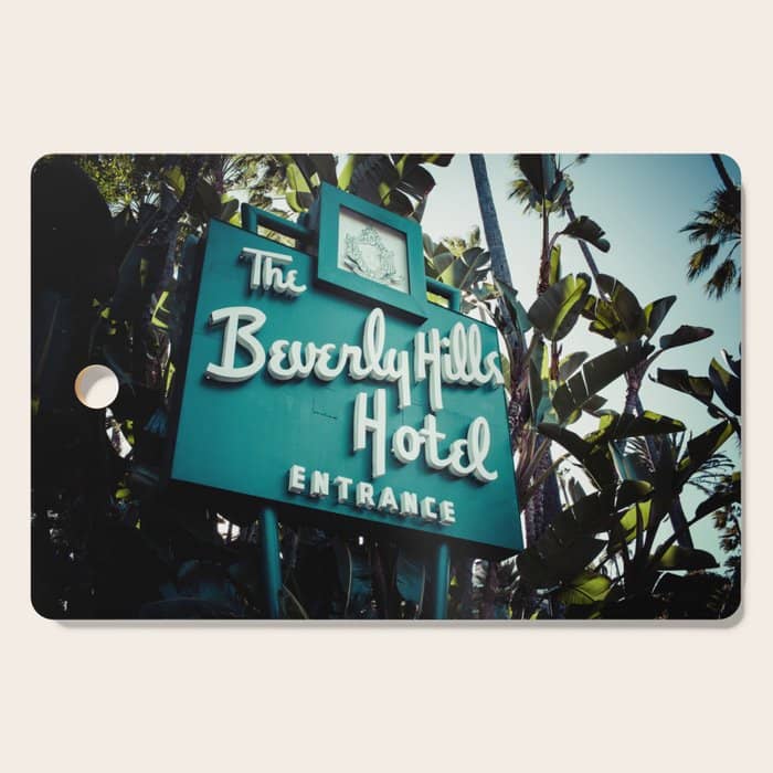 Beverly Hills Hotel, No. 2 Cutting Board