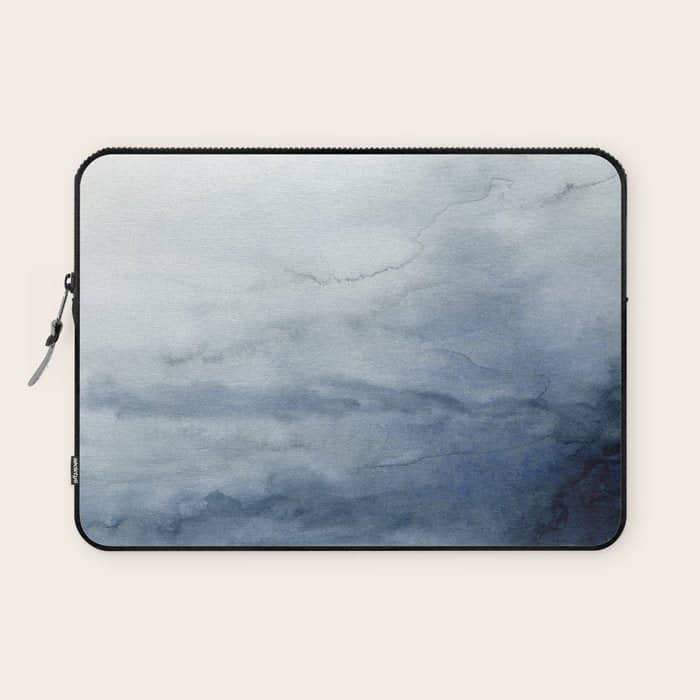 Indigo Abstract Painting | No.2 Laptop Sleeve