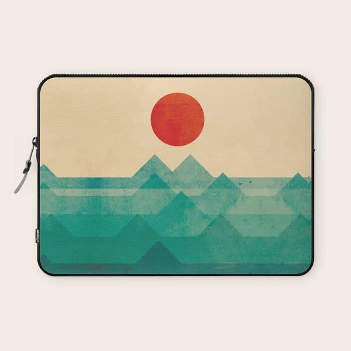 The Ocean, The Sea, The Wave Laptop Sleeve