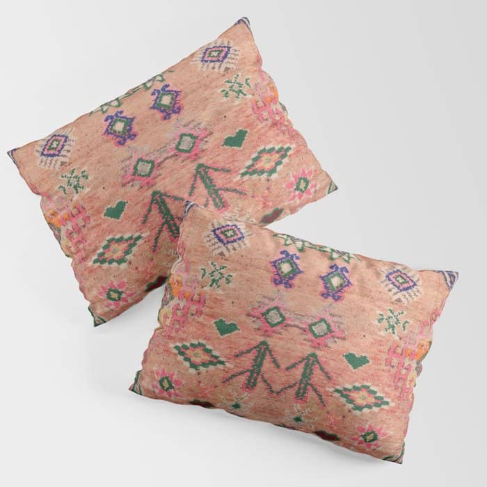 Moroccan Berber Traditional Carpet Pillow Sham