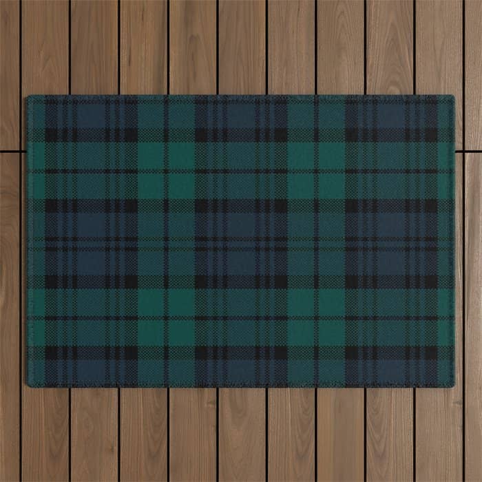 Love TartáN (2) - Black Watch Outdoor Rug