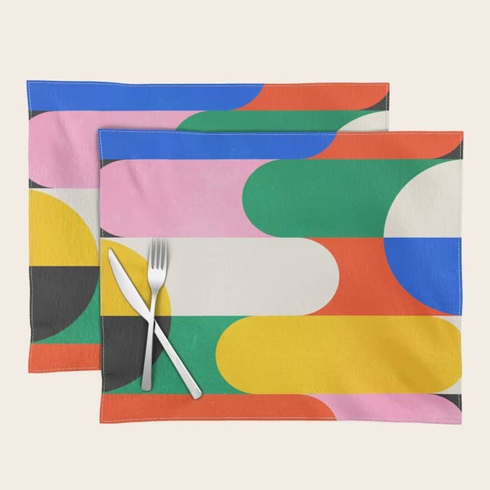 Bauhaus 03: Exhibition 1923 | Mid Century Series  Placemat