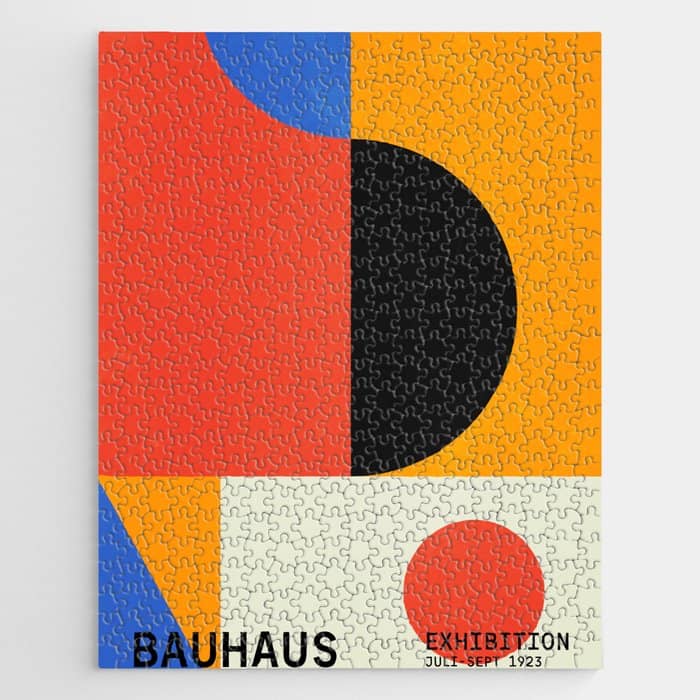 Bauhaus 08: Exhibition 1923 | Mid Century Series Jigsaw Puzzle
