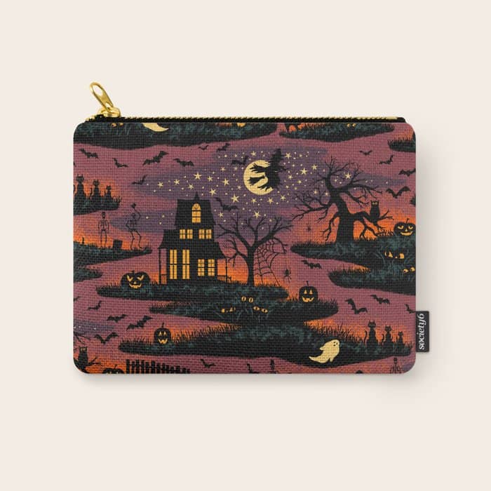 Halloween Night - Bonfire Glow Carry All Pouch