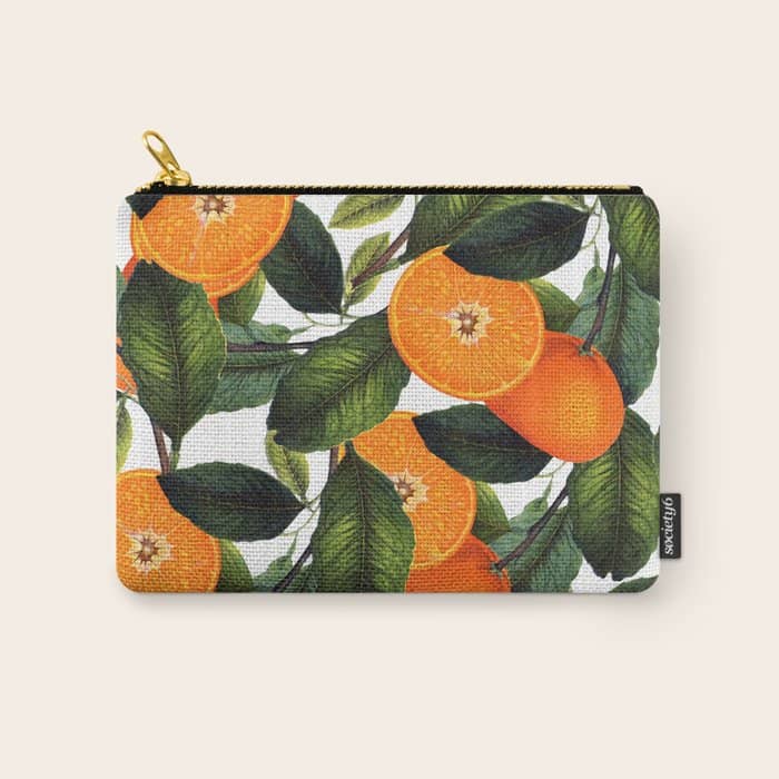 The Forbidden Orange #Homestorie #Decor #Buyart Carry All Pouch