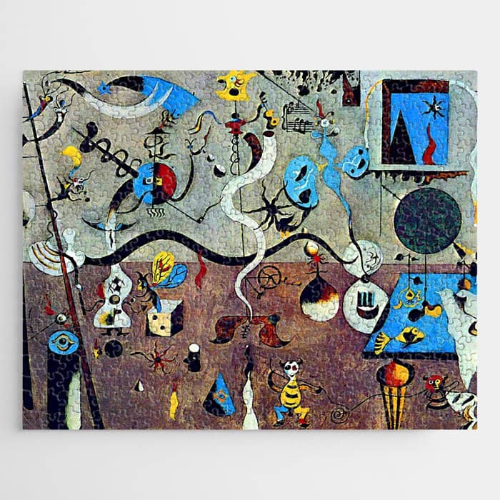 Joan Miro The Harlequin'S Carnival Jigsaw Puzzle