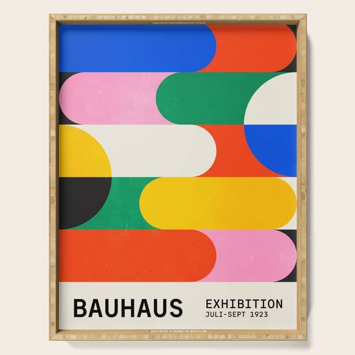 Bauhaus 03: Exhibition 1923 | Mid Century Series  Serving Tray