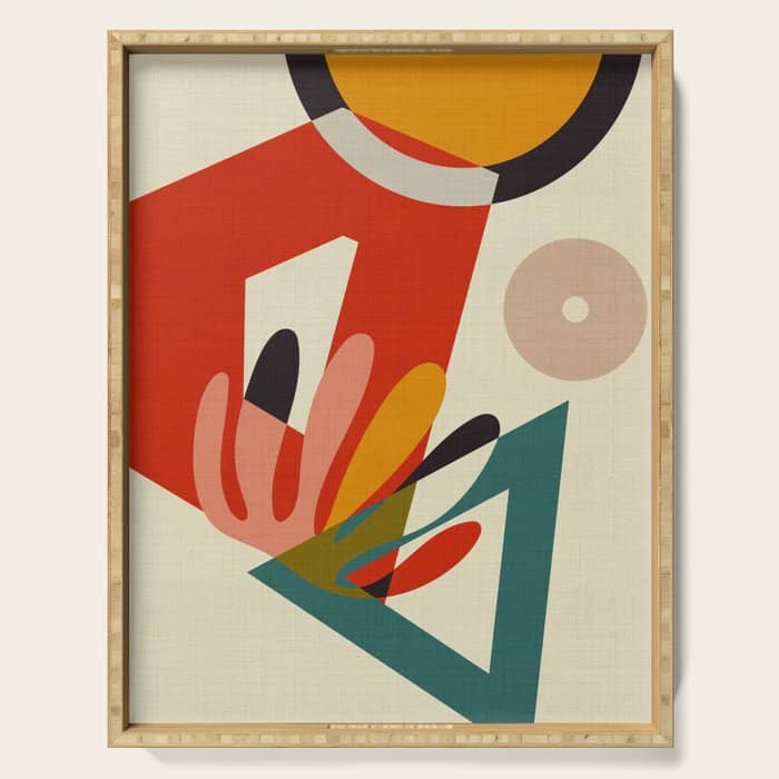 Bauhaus Mid Century Cirque 2 Serving Tray