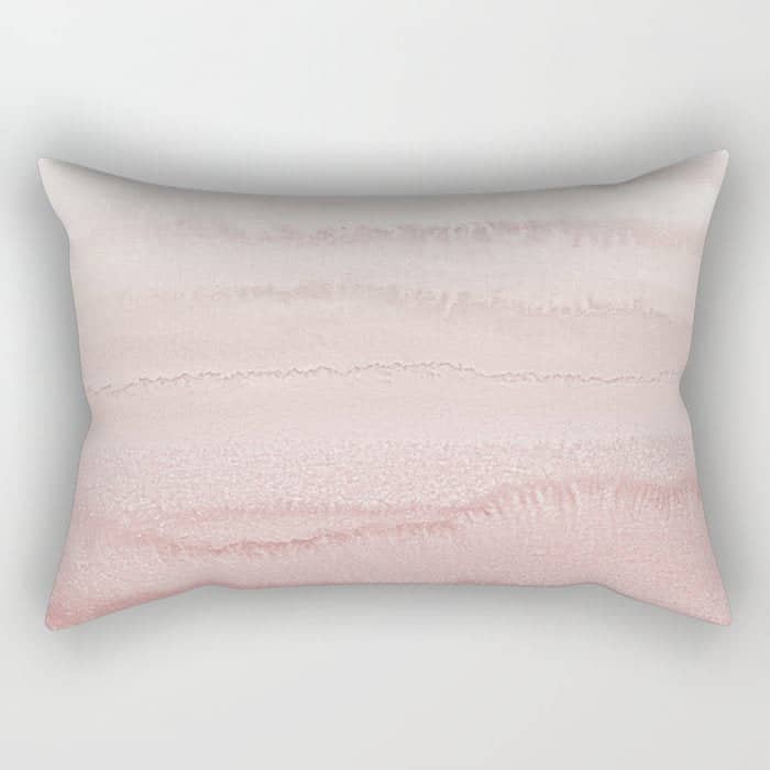 Within The Tides - Ballerina Blush Rectangular Pillow